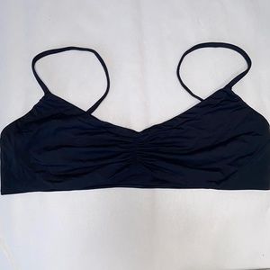 Hatch Black Bikini Top